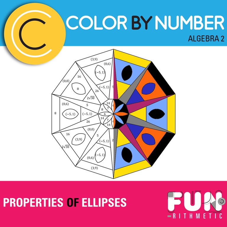 properties of ellipses color by number properties of ellipses color by number