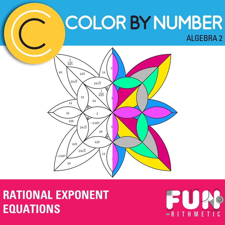 rational exponent equations color by number rational exponent equations color by number