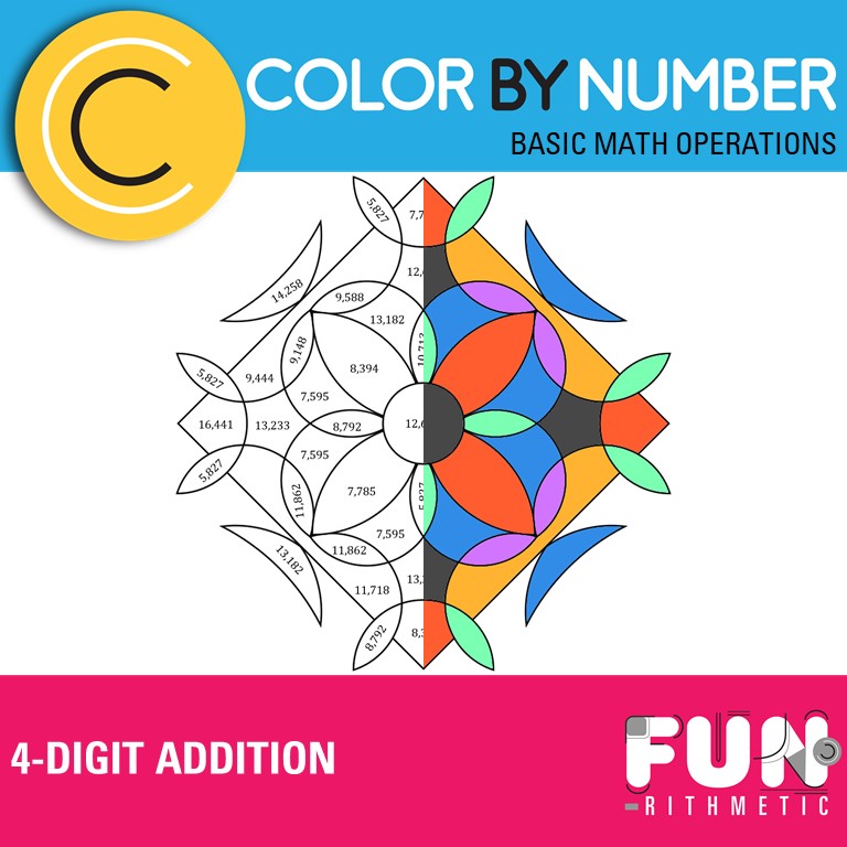 4-digit addition worksheet 4-digit addition worksheet