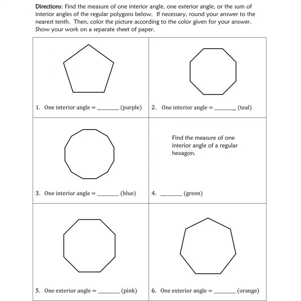 angles of polygons