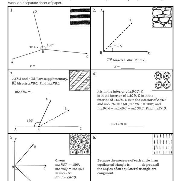congruent angles zen math