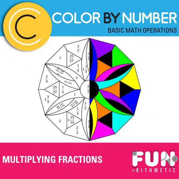 Multiplying Fractions worksheet